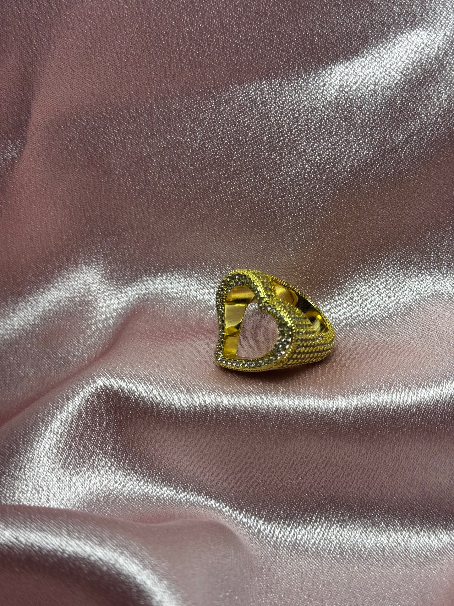 Hollow Heart Ring