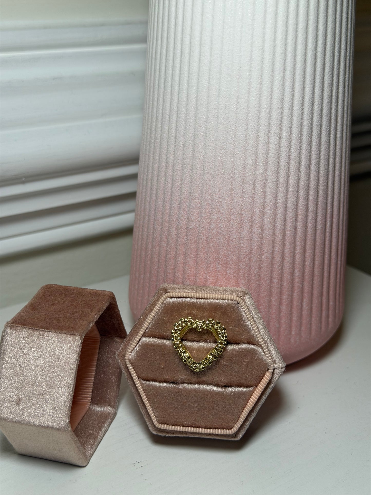 Mini Heart Rolex Ring