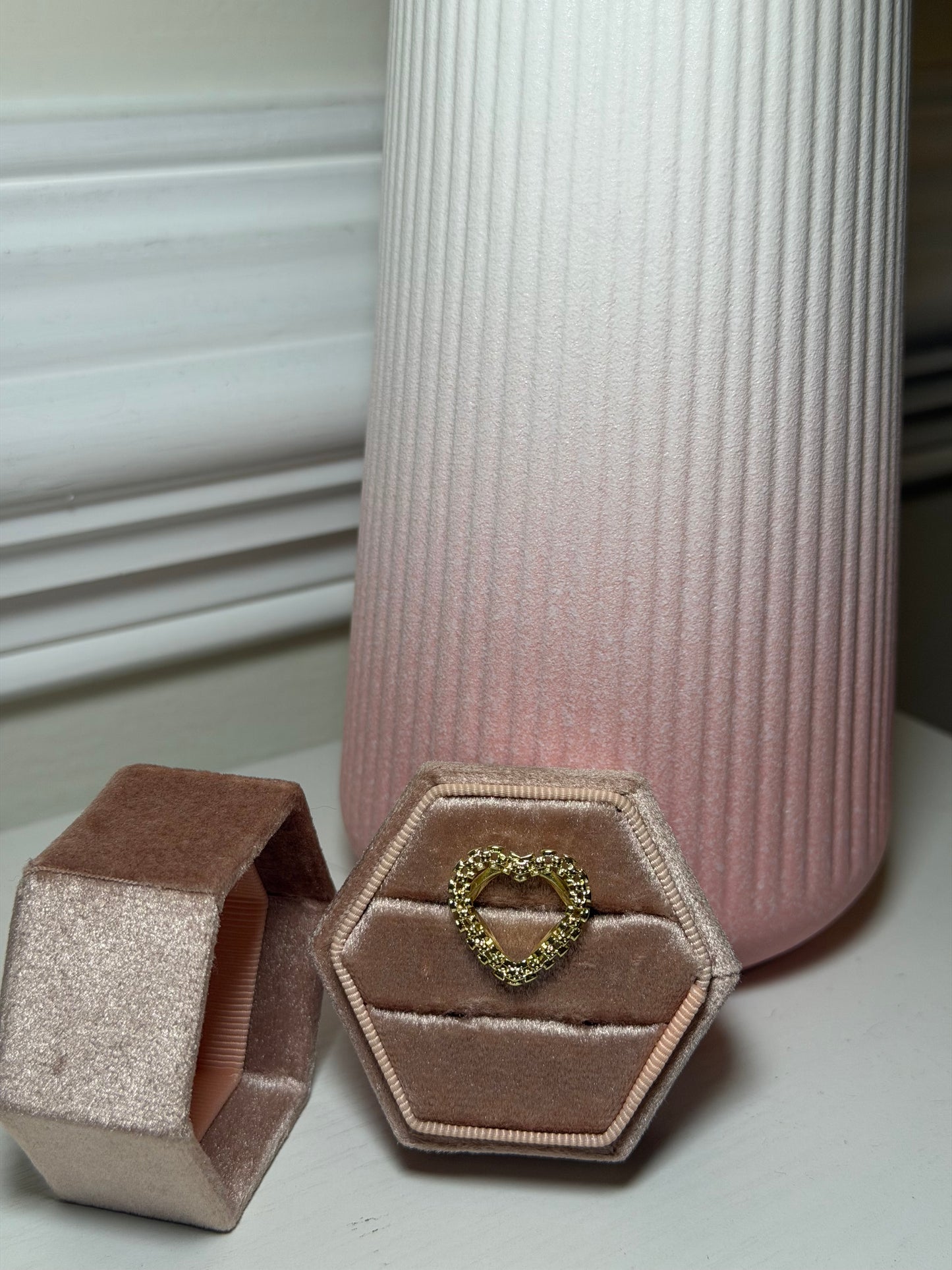 Mini Heart Rolex Ring