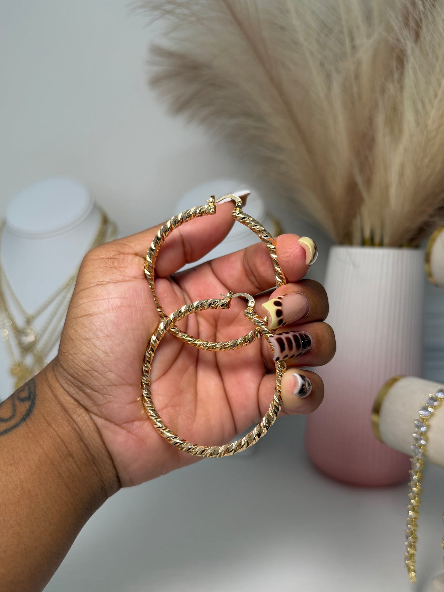 50MM Gold Hoops