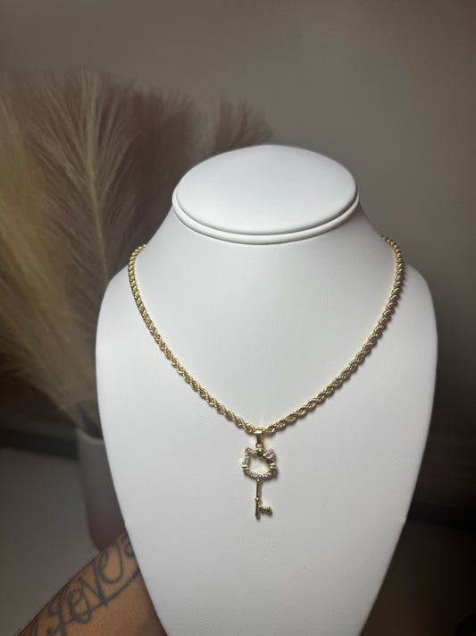 HK Key Necklace