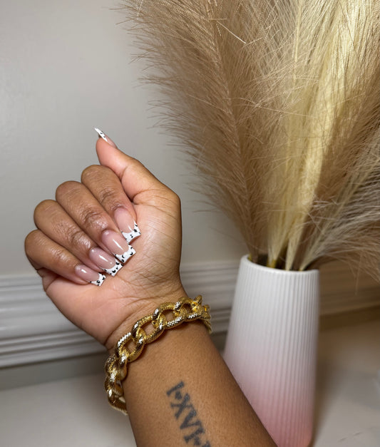 Gold Chain Bangle
